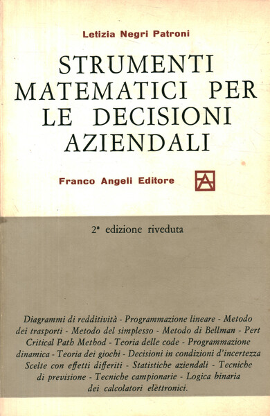 Strumenti matematici per le decisioni aziendali