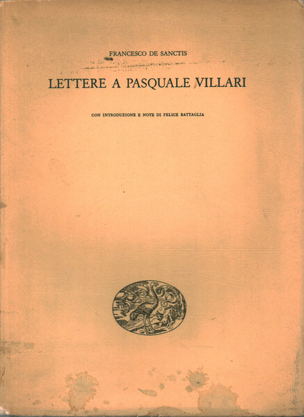 Lettere a Pasquale Villari