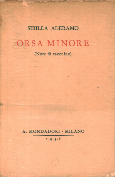 Orsa minore (Note di taccuino)