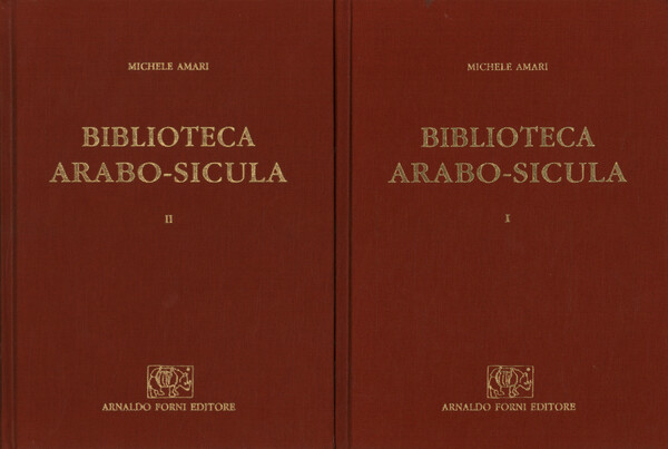 Biblioteca arabo-sicula (2 Volumi)