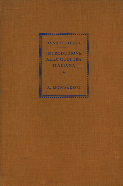 Introduzione alla cultura italiana