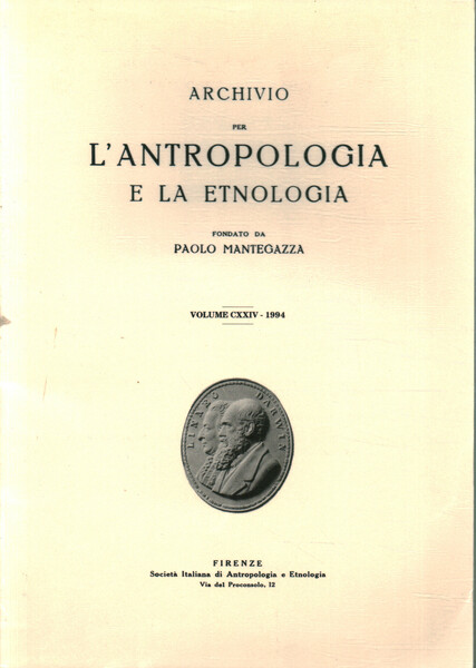 Archivio per l'antropologia e la etnologia (Volume CXXIV)