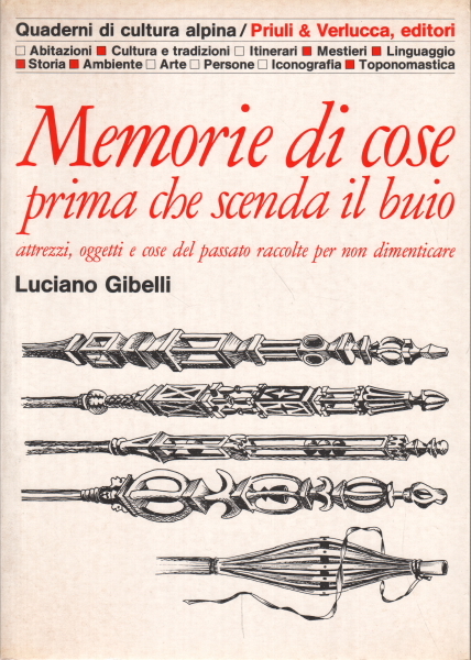 Memorie di cose prima che scenda il buio