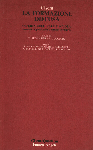 La formulazione diffusa. Offerta culturale e scuola