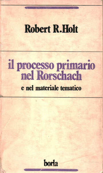 Il processo primario nel Rorschach