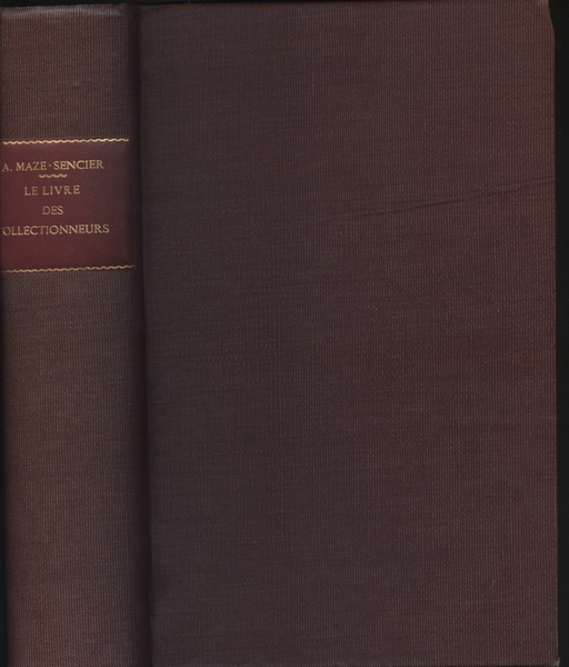 Le livre des collectionneurs