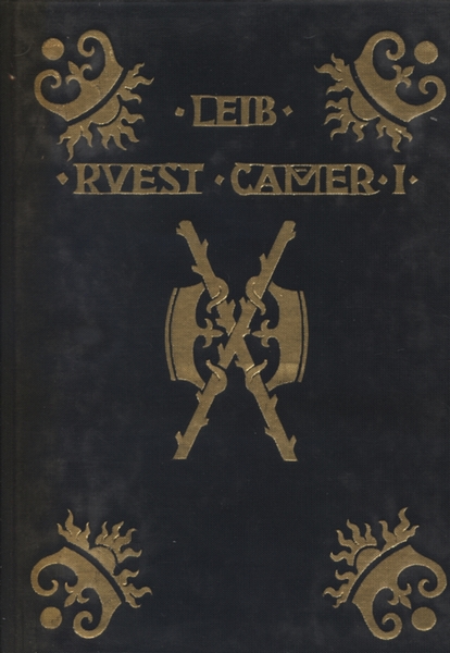 Katalog der Leibrüstkammer. Kunsthistorisches Museum. Teil I