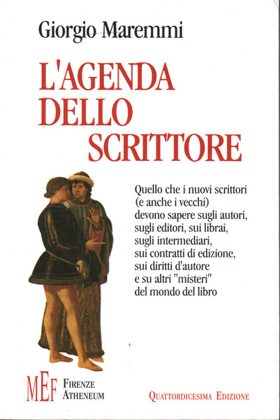 L'agenda dello scrittore