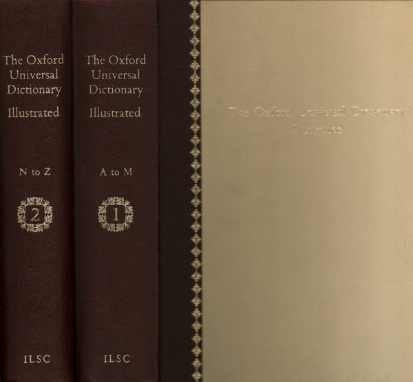 The Oxford Universal Dictionay Illustrated (2 volumi)