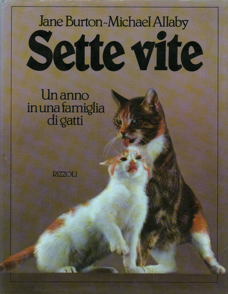 Sette vite. Un anno in una famiglia di gatti