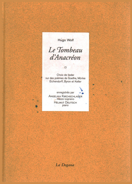 Le Tombeau d'Anacréon (avec CD-ROM)