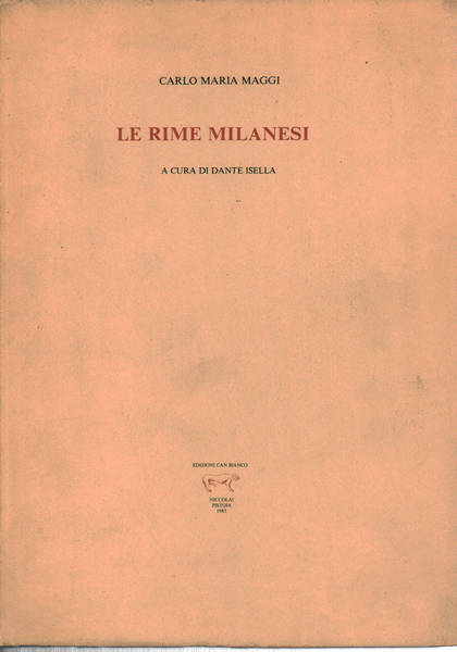 Le rime milanesi