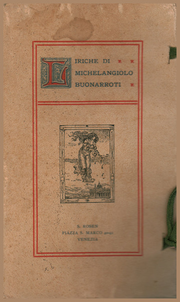 Liriche di Michelangiolo Buonarroti