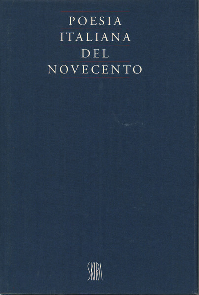 Poesia italiana del Novecento