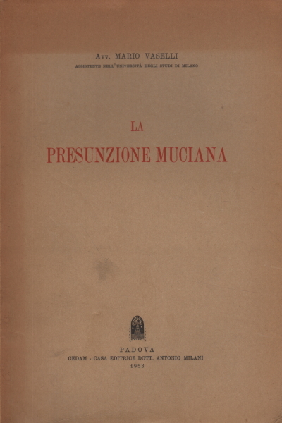 La presunzione Muciana