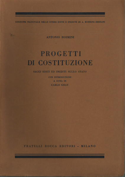 Progetti di costituzione