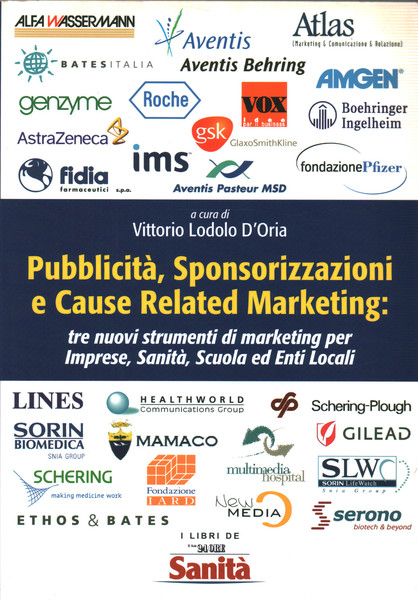 Pubblicità, sponsorizzazioni e cause related marketing