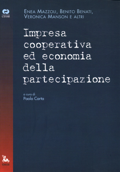 Impresa cooperativa ed economia della partecipazione