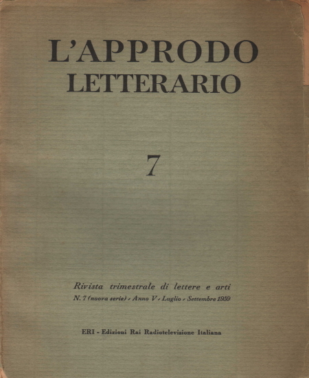 L'Approdo Letterario 7