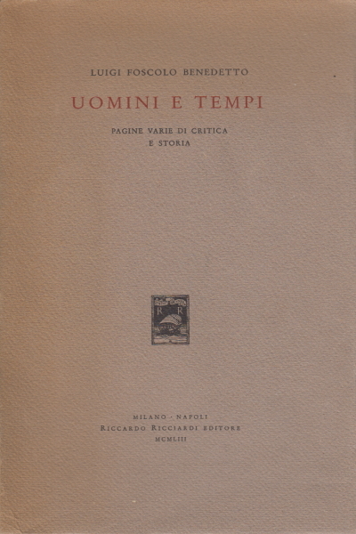 Uomini e tempi