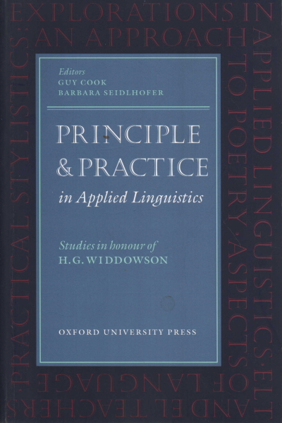 Principle & Practice in Applied Linguistic