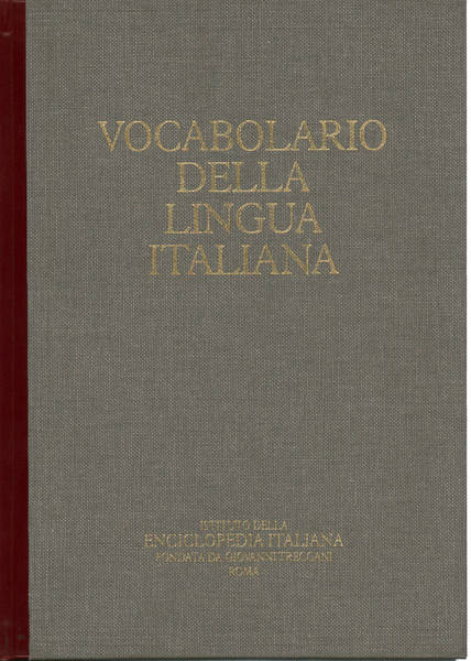 Vocabolario della lingua italiana CD-ROM