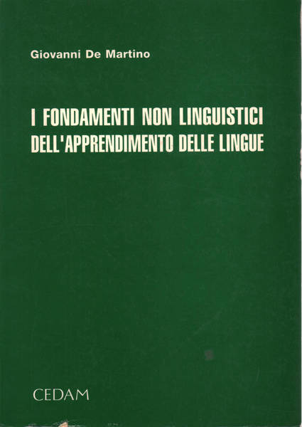 I fondamenti non linguistici dell'apprendimento delle lingue