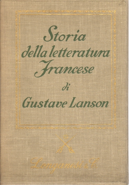 Storia della letteratura francese (2 volumi)