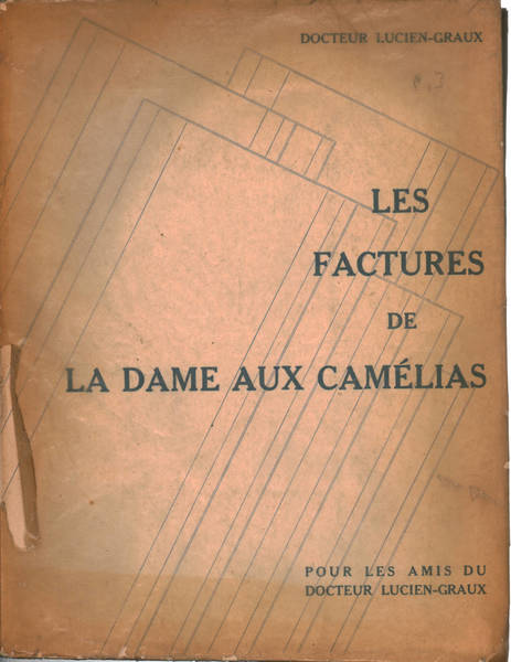 Les factures de la Dame aux Camélias