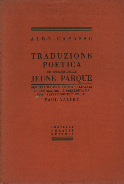 Traduzione ed esegesi della Jeune Parque