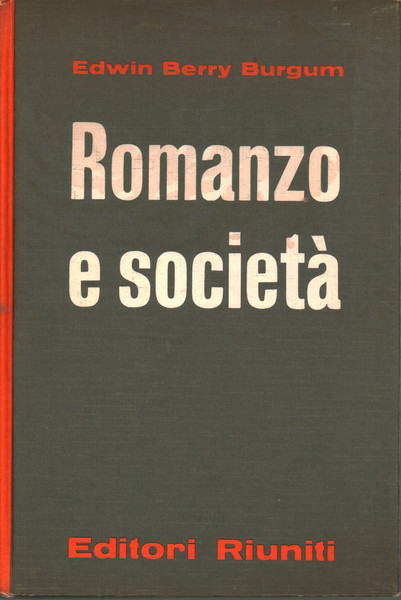 Romanzo e società