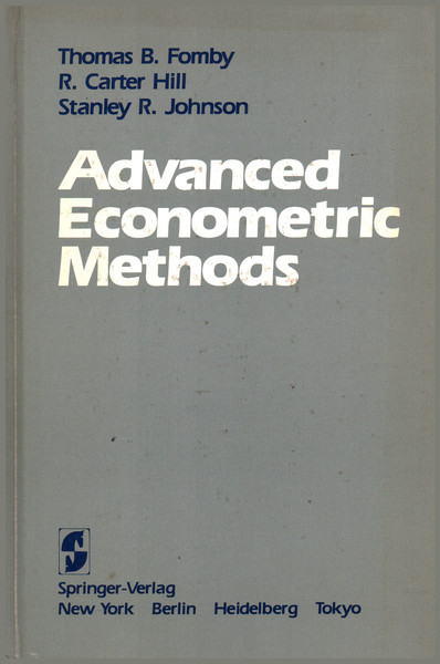 Advanced Econometric Methods