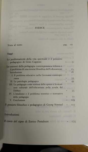 Pedagogia e filosofia dell'educazione