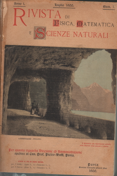 Rivista di fisica, matematica e scienze naturali