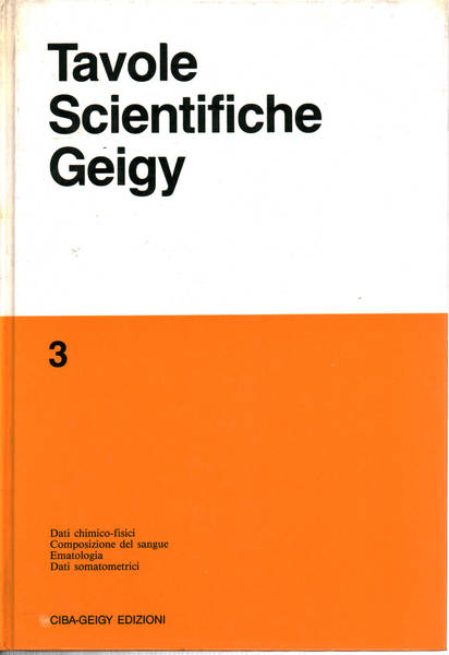 Tavole Scientifiche Geigy (Volume III)