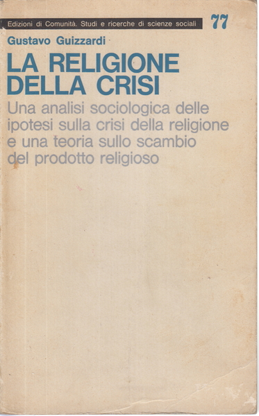 La religione della crisi