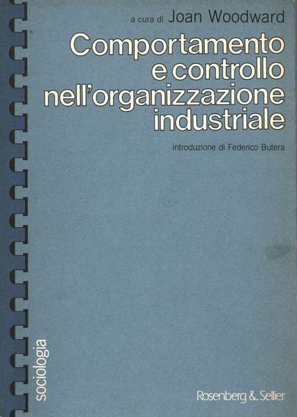 Comportamento e controllo nell'organizzazione industriale