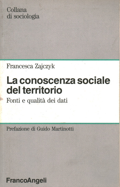 La conoscenza sociale del territorio