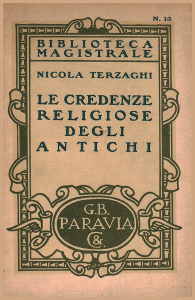 Le credenze religiose degli antichi