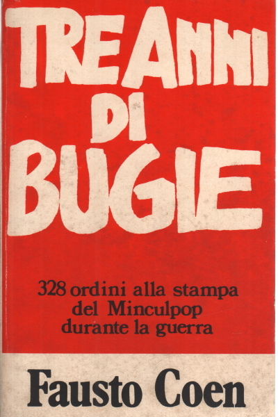 Tre anni di bugie