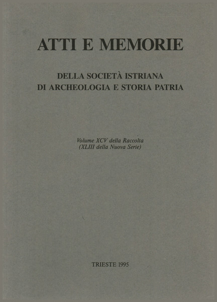 Atti e Memorie della società istriana di archeologia e storia …