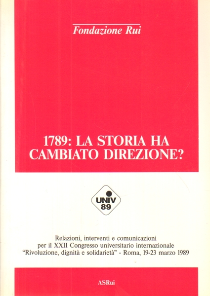 1789 La storia ha cambiato direzione