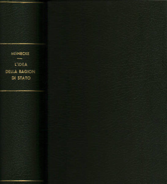 L'idea della ragion di stato nella storia moderna