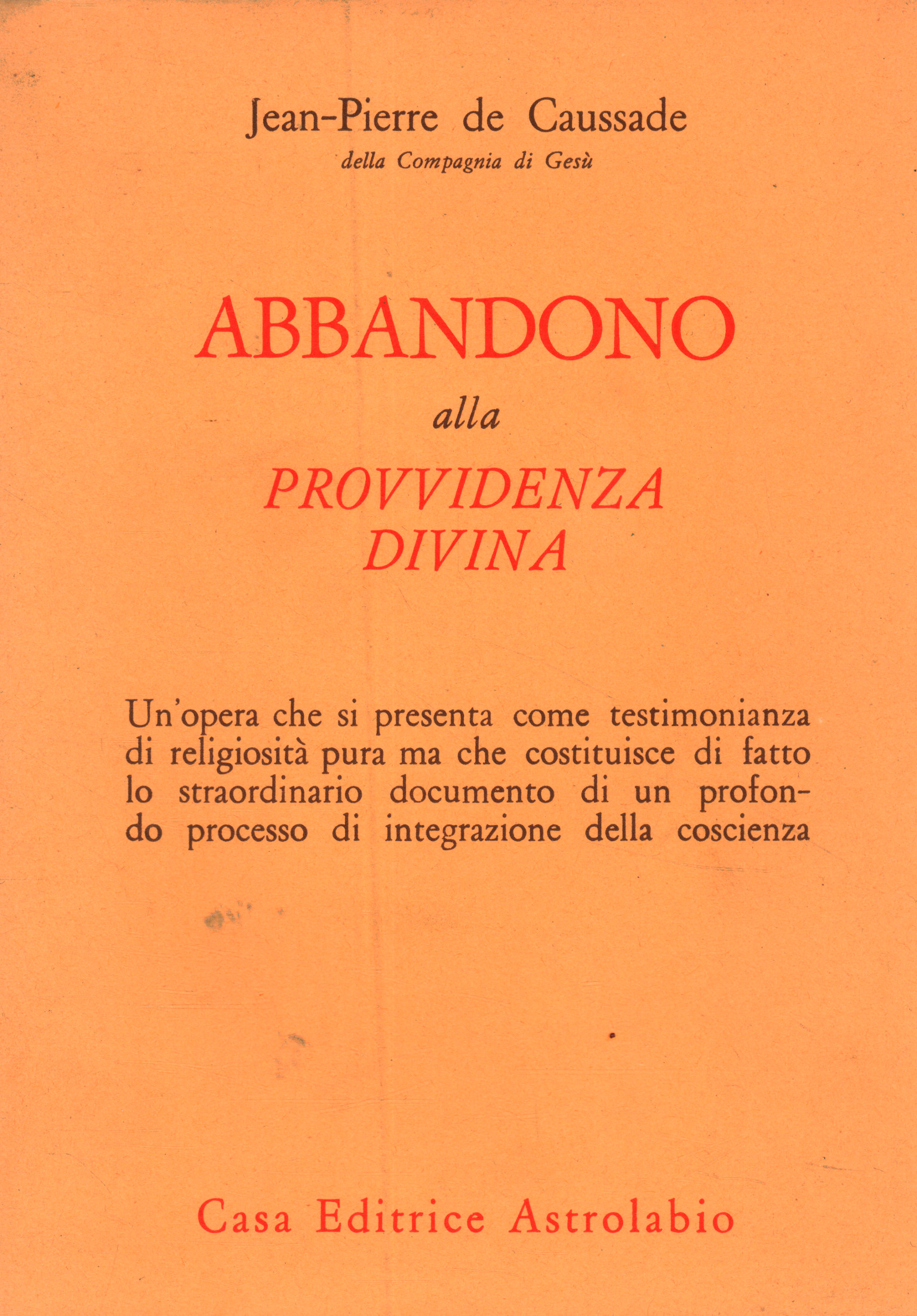 Abbandono alla provvidenza divina