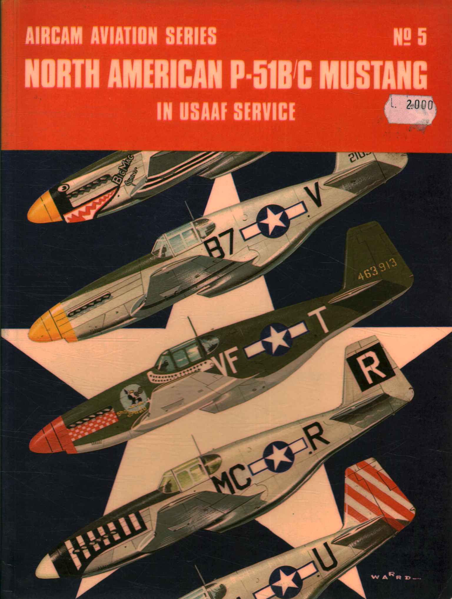 Aircam Aviation Series N.5. North American P-51B/C Mustang