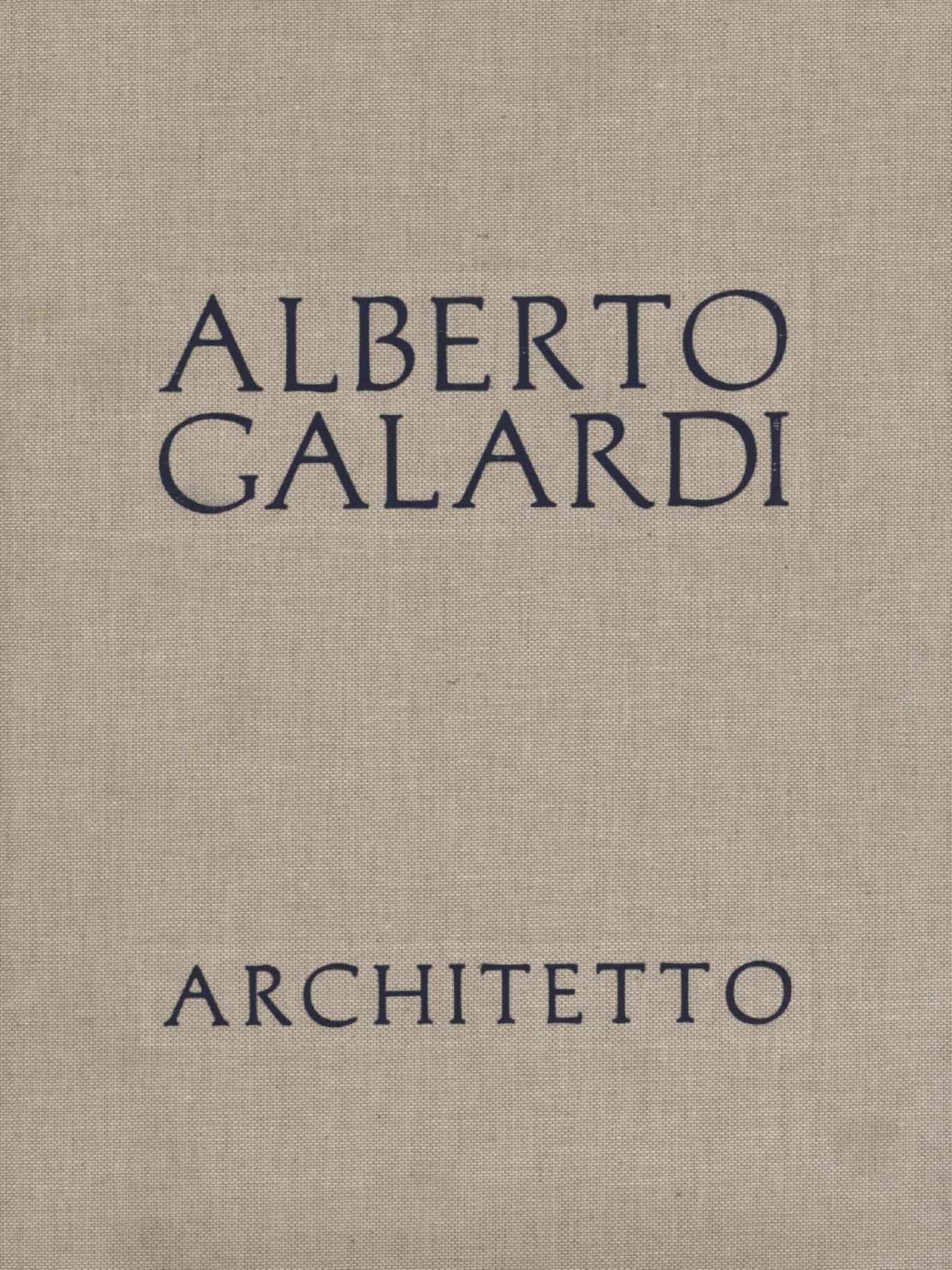Alberto Galardi architetto