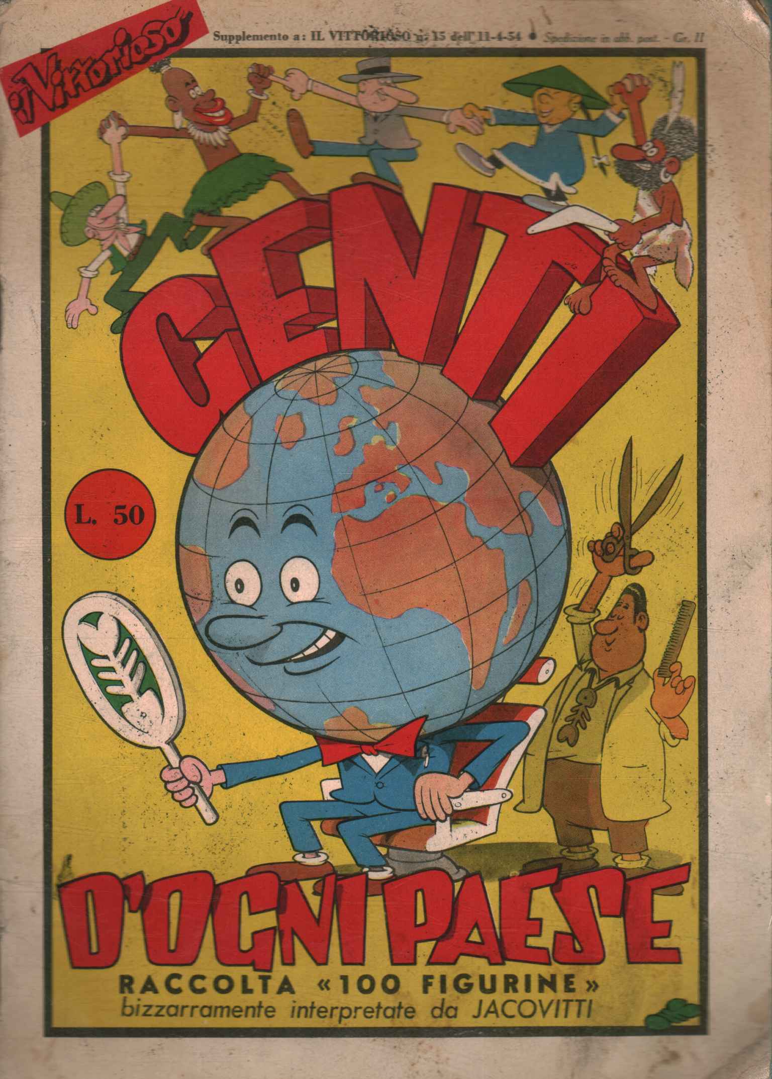 Album completo di genti d'ogni paese