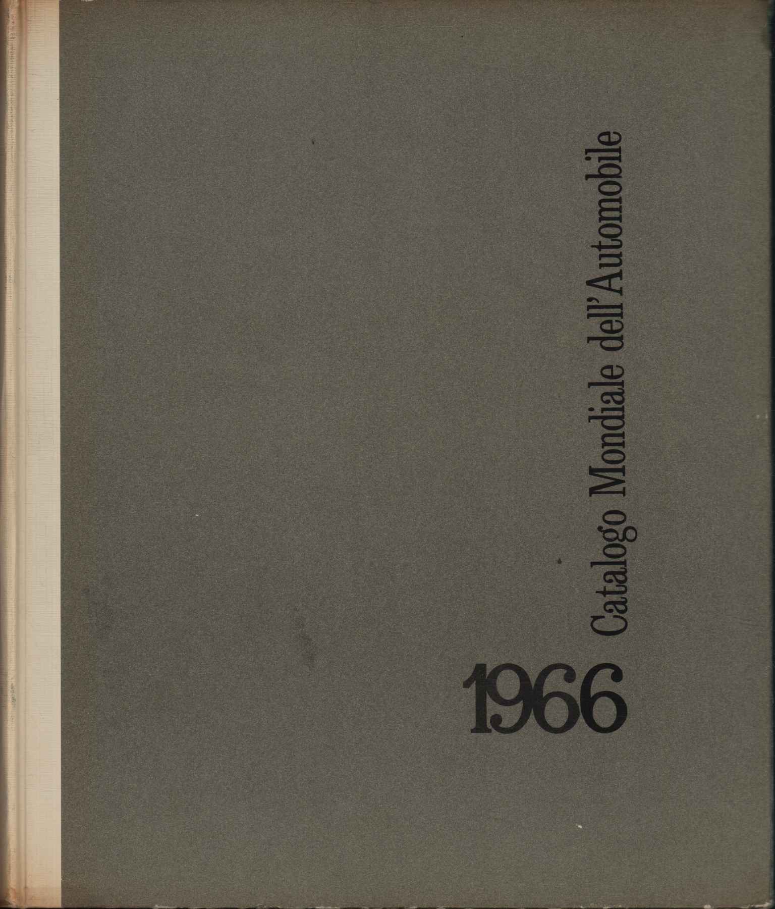 Catalogo Mondiale dell'Automobile 1966
