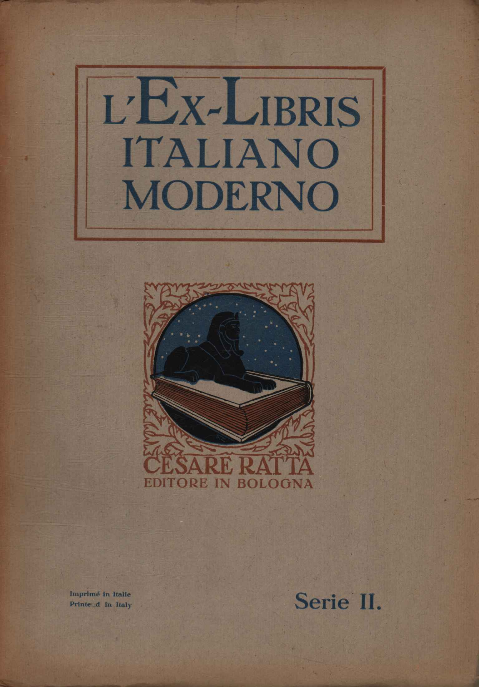 Collezione di ex-libris, partecipazioni, imprese, allegorie, marche, ecc. Serie II- …