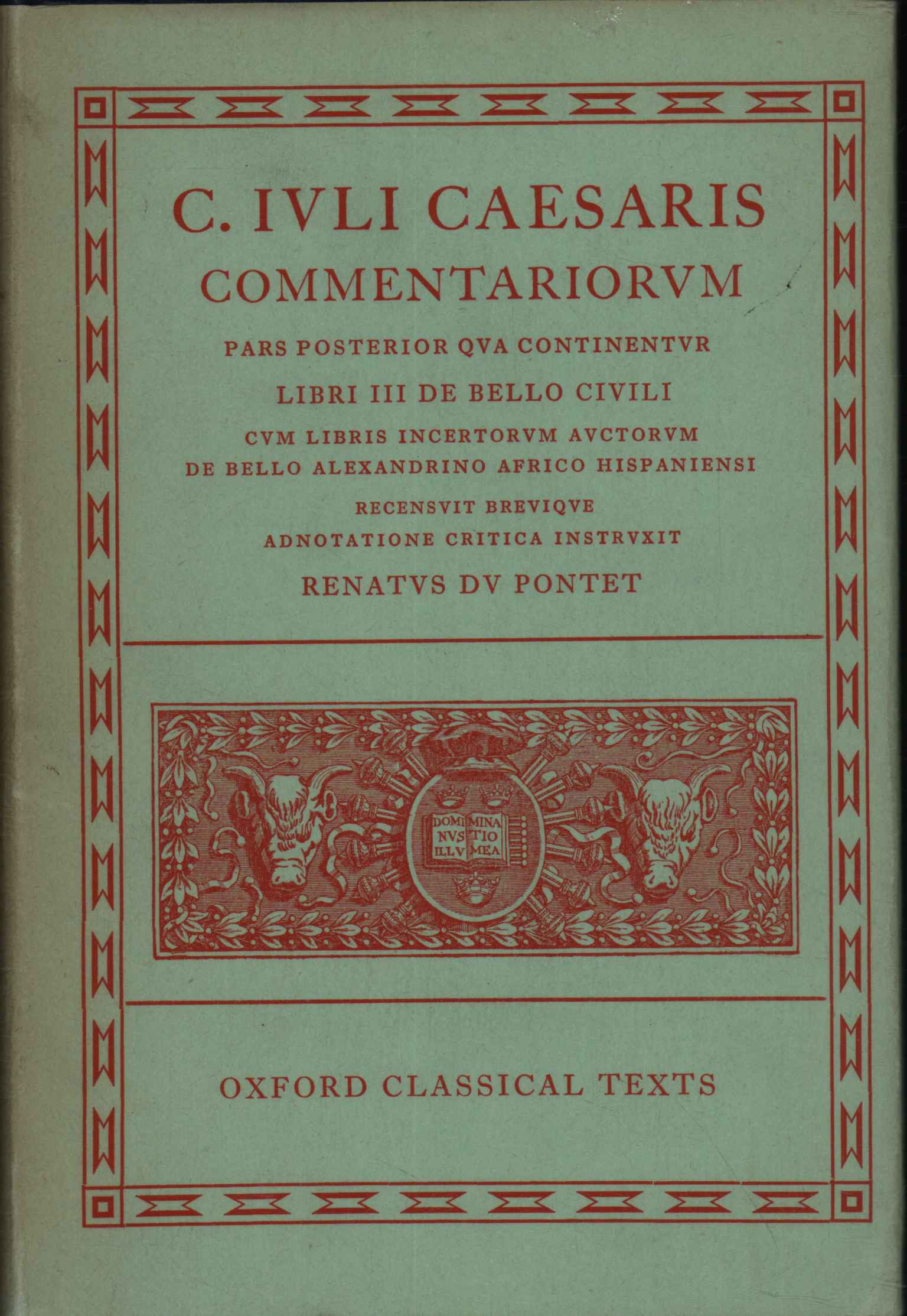 Commentariorum (II Volume)